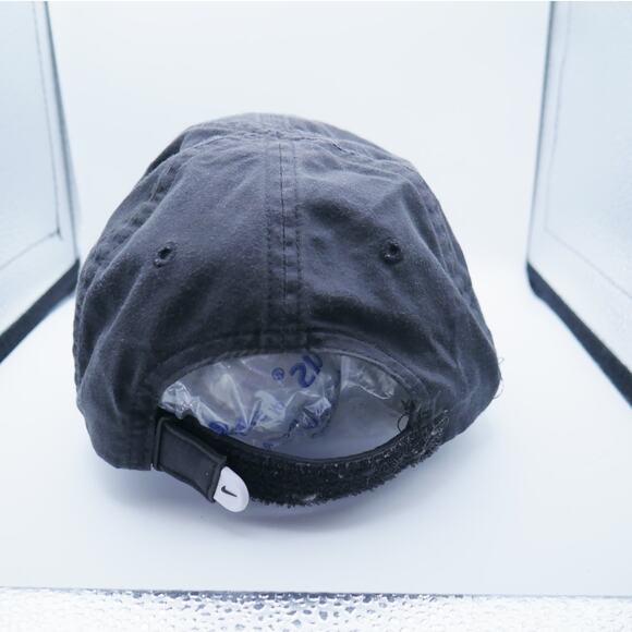 Vintage Nike Running Hat Strapback Embroidered Swoosh Cap Y2K - Picture 3 of 6